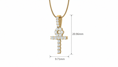 Egyptian Life Symbol Diamond Shimmer