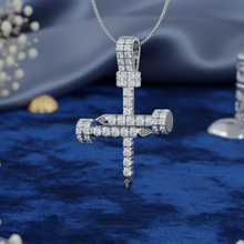 Load image into Gallery viewer, Three-Nail Crucifix Diamond