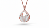 Modern Cutout Teardrop