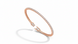 Twisted Infinity Diamond Tennis Bracelet