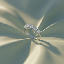 Load image into Gallery viewer, Five Stone One cttw Lab Grown