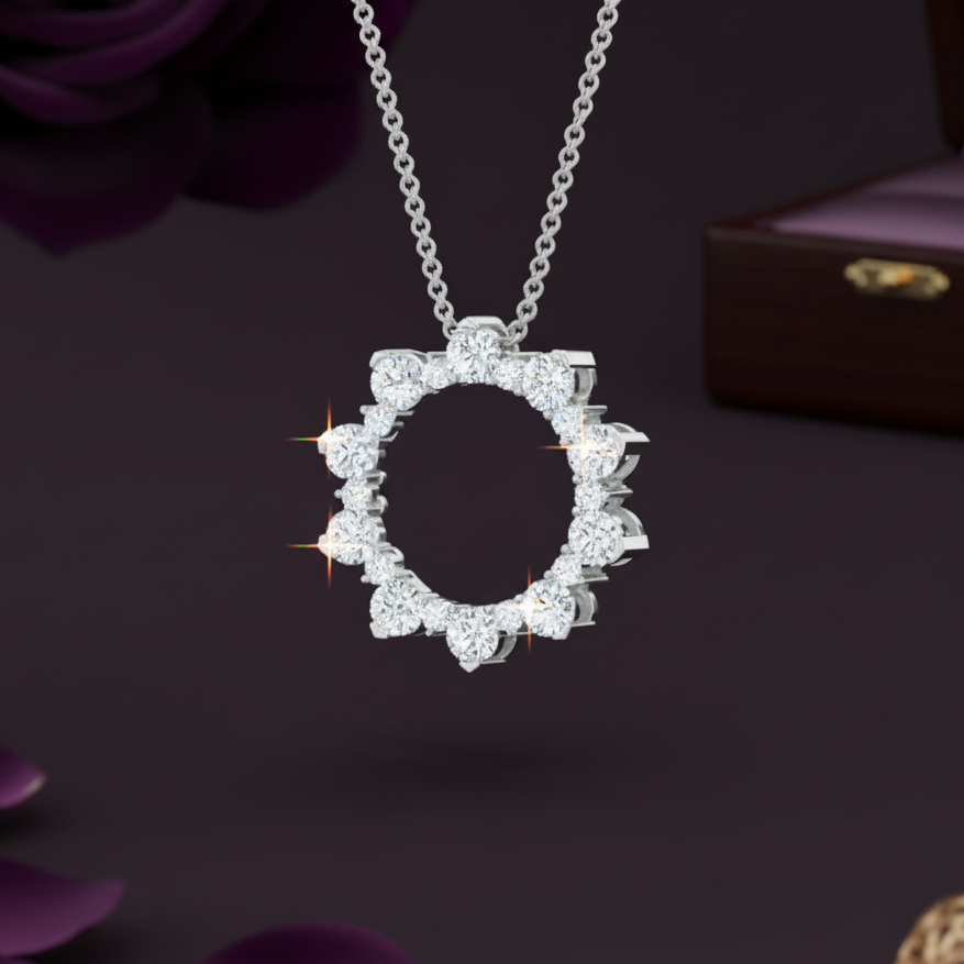 Fancy Circle of life With Chain