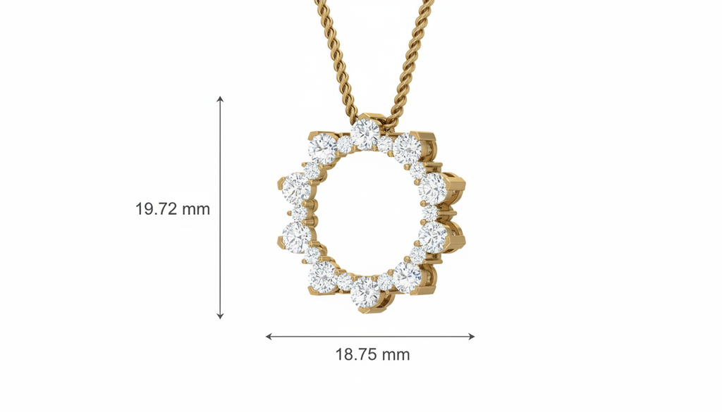 Fancy Circle of life With Chain