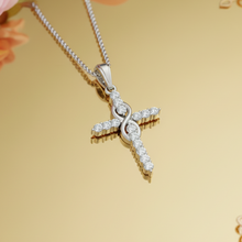 Load image into Gallery viewer, Cross with Infinity Diamond Glow
