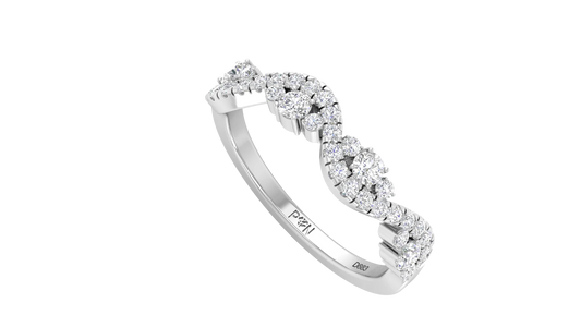 Double Row Twisted Infinity Band
