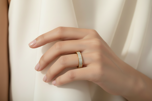 Multi-Row Diamond Wide Band