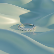 Load image into Gallery viewer, One cttw Nine Stone Lab Grown