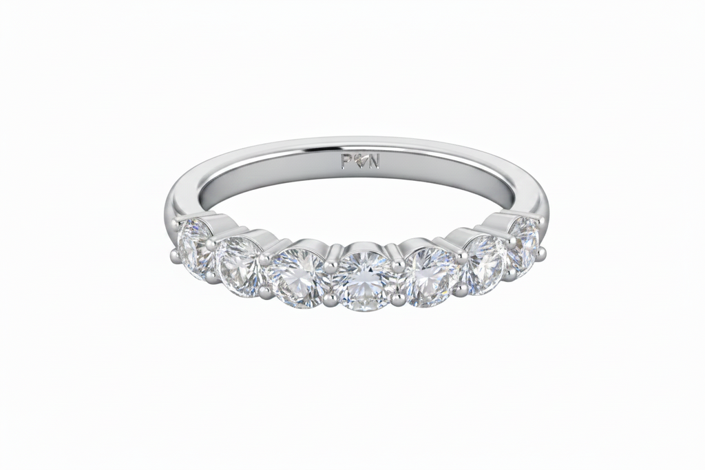 One Cart Seven Stone Lab Grown Diamond