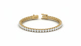 Classic Round Cut Diamond Tennis Bracelet