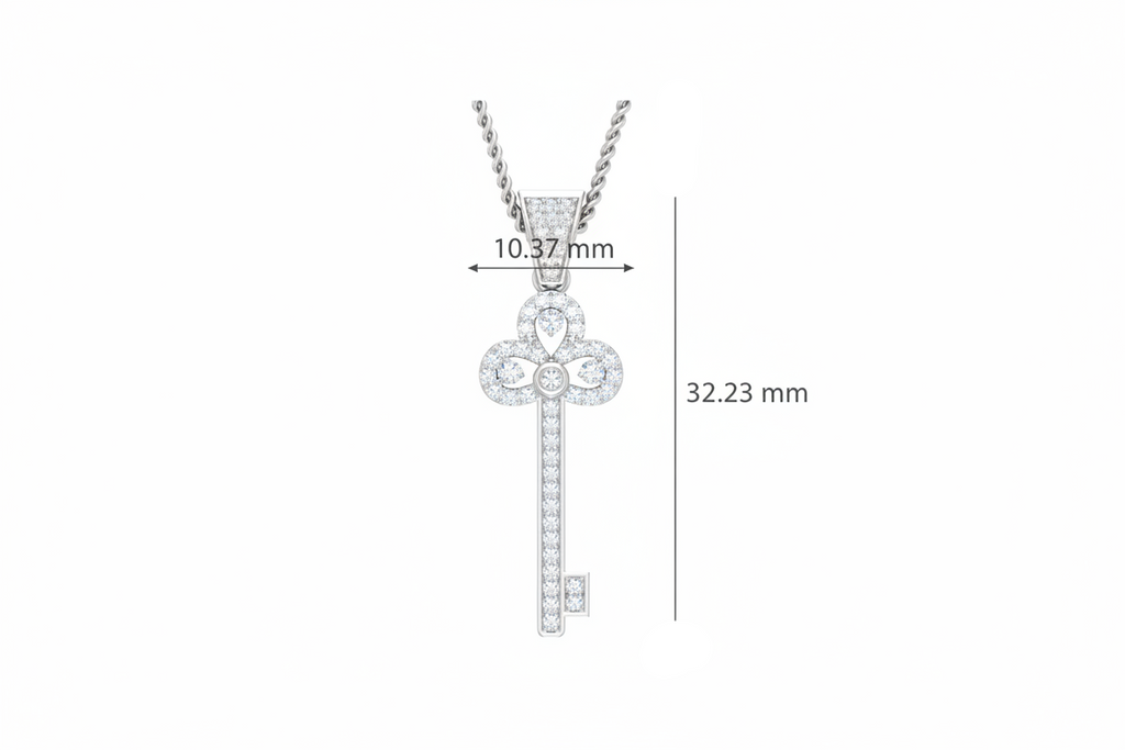 Classic Lucky Clover Key