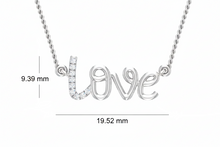 Load image into Gallery viewer, Dainty Script Love Letter