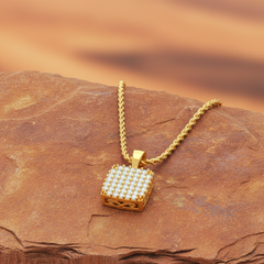 Bold Diamond Square Angular Statement