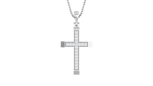 Load image into Gallery viewer, Elegant Diamond Cross