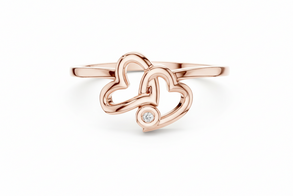 Interlocking Double Heart