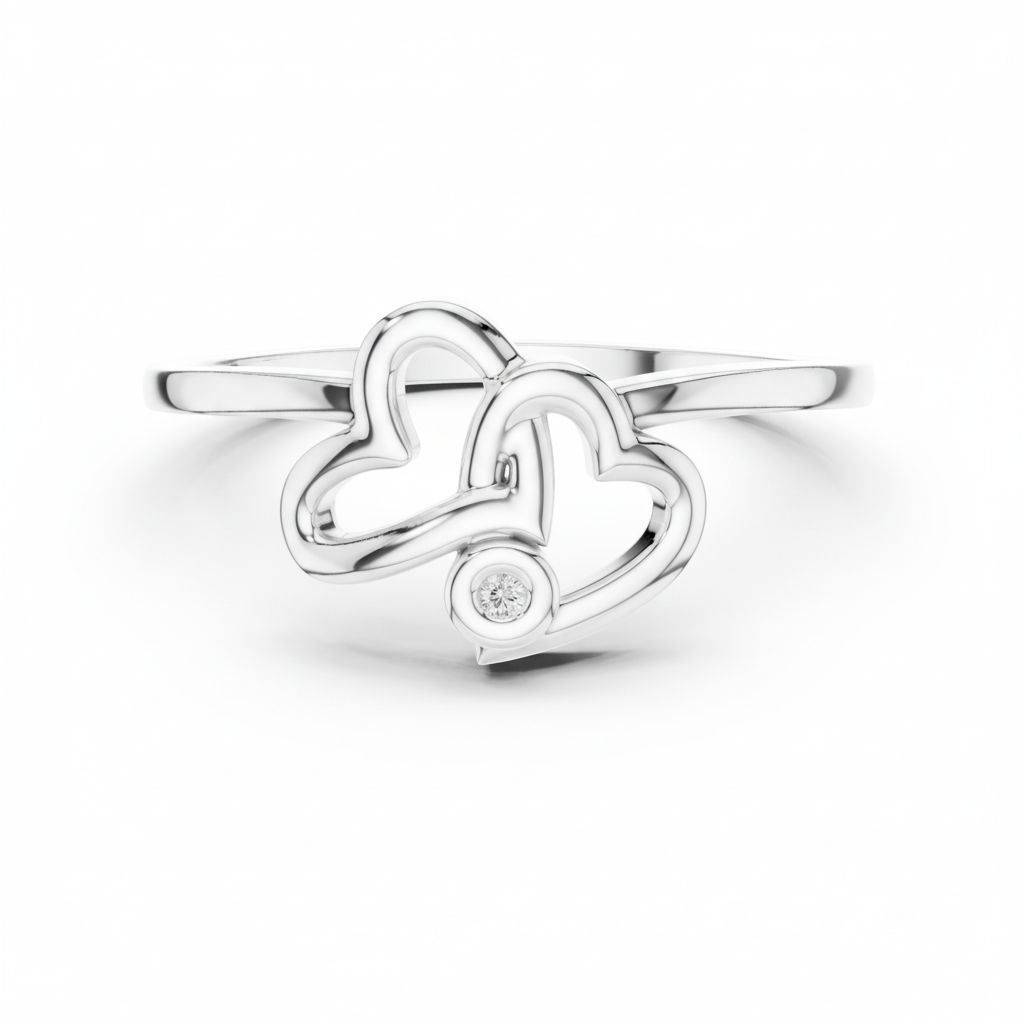 Interlocking Double Heart