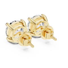 4.00 ctw Round Lab Grown Diamond Studs