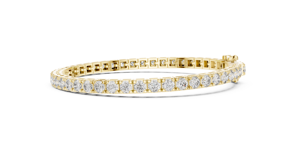 Round Cut Natural Diamond Eternity