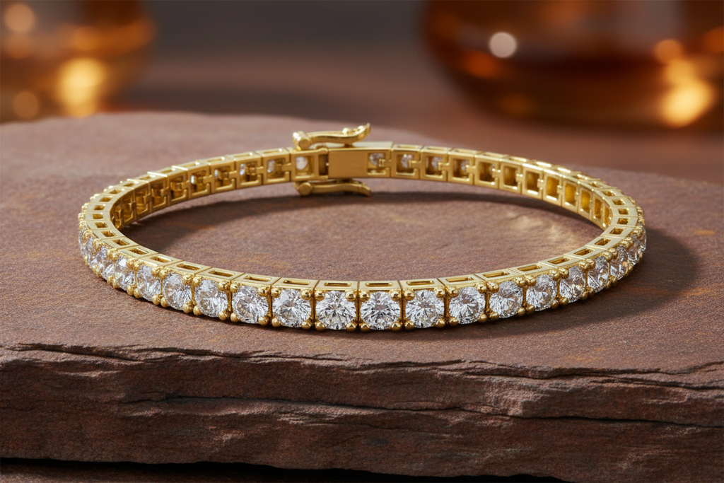 Round Cut Natural Diamond Eternity