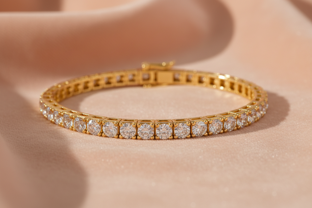 Round Cut Natural Diamond Eternity