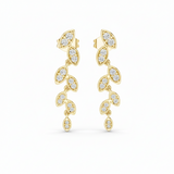 Nature-Inspired Diamond Leaf Drop