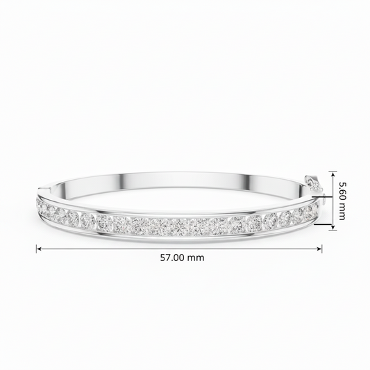 Circular Channel Diamond Splendour