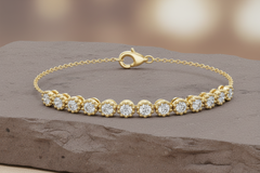 Antique Halo Diamond Radiance