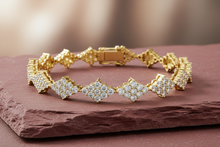 Load image into Gallery viewer, Premium Diamond-Shaped Cluster Link