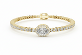Diamond With Floating Halo Center