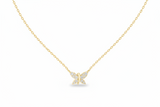 Butterfly Wing Scatter Silhouette Diamond Celestial