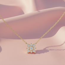 Load image into Gallery viewer, Elegant Floral Silhouette Diamond Celestial