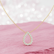 Load image into Gallery viewer, Elegant Pear Shape Liner Diamond