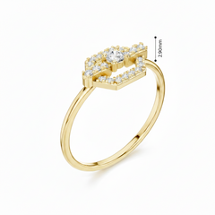 Refined Diamond Linear Geometric Precision Design