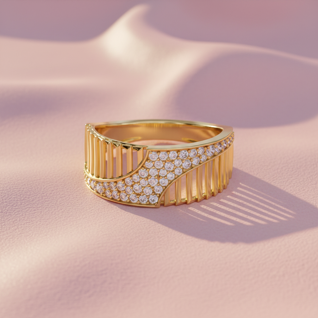 Vertical Pillar Diamond Wave