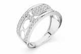 Open Circle Lattice Oval