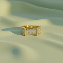 Load image into Gallery viewer, Textured Rectangular Diamond