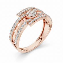 Load image into Gallery viewer, Interlocking Circle &amp; Bar Diamond