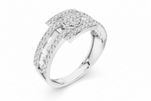 Load image into Gallery viewer, Interlocking Circle &amp; Bar Diamond