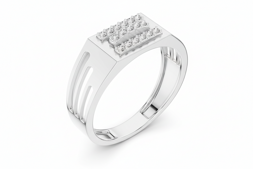Triple Row Diamond Bar