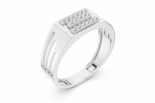 Load image into Gallery viewer, Triple Row Diamond Bar