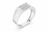 Three-Row Diamond Bar Architectural Linear