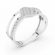 Load image into Gallery viewer, Triple Bar Diamond Brilliance