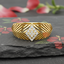 Load image into Gallery viewer, Flare Silhouette Diamond Sovereign