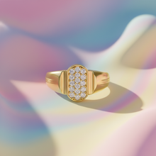 Load image into Gallery viewer, Vertical-Tablet Pave Diamond