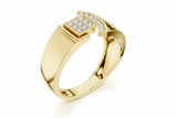 Geometric Interlocking Linked Diamond