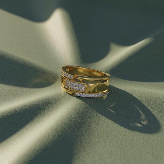 Interlocking H-Link Diamond