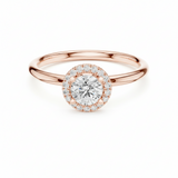 0.50 ctw Center with 0.11 ctw side stone
