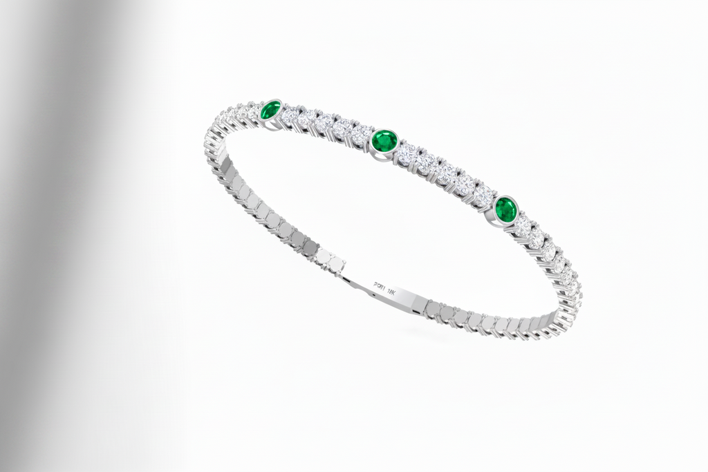 Minimalist Emerald Accent