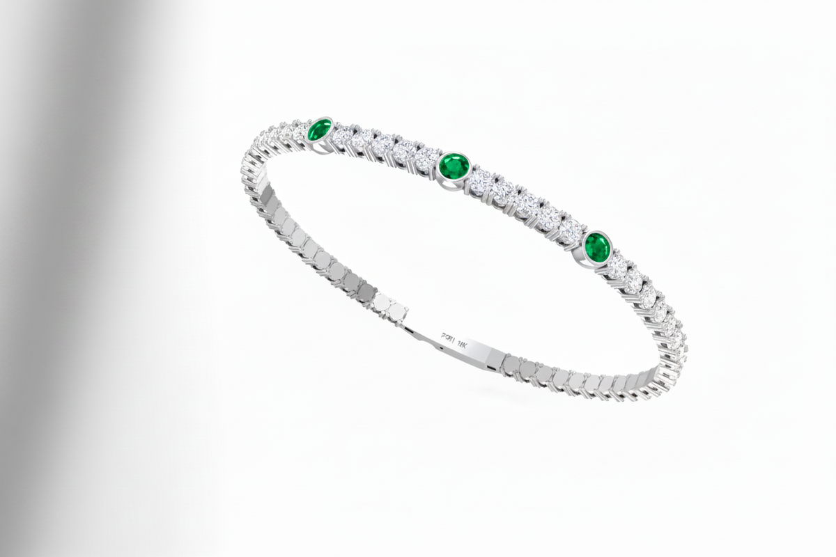 Minimalist Emerald Accent