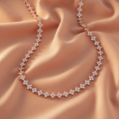 Floral Leaf Diamond Celestial