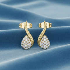 Diamond Teardrop Twist